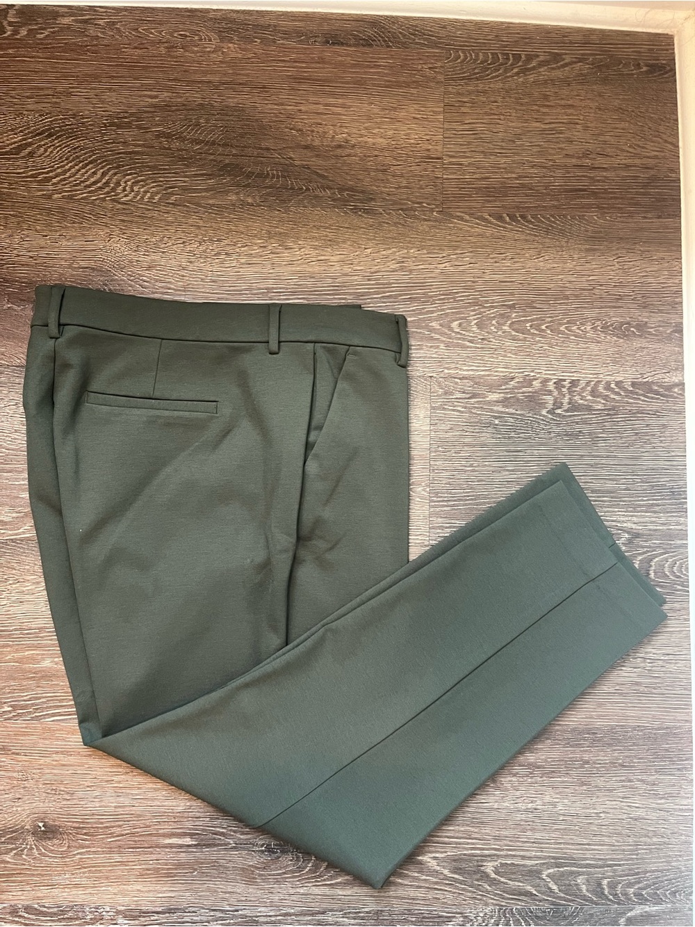 Liverpool Olive Green Women's Dress Pants